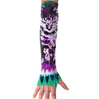 QG ZZX Colorful Kitten Unisex Compression Arm Sleeves UV Protection Performance Arm Sleeve - for Outdoor Sports Baseball,Basketball,Football (1 Pair)