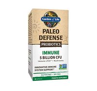 Garden of Life Paleo Defense Probiotics Immune 5 Billion CFU, 30 Capsules - Paleo Probiotics, Immuno-LP20, Mushrooms, Innovative Immune System Support, Non-GMO, Gluten & Soy Free Probiotic Supplement
