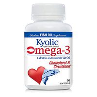 Kyolic Aged Garlic Extract Omega-3, Cholesterol and Circulation, 90 soft gels