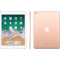 Apple 9.7in iPad (6th Generation, 128GB, Wi-Fi + 4G LTE, Gold) (Renewed)