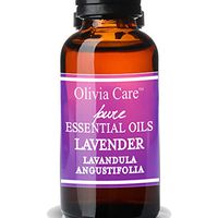 Lavender Essential Oil by Olivia Care – 100% Natural, Pure & Vegan. Therapeutic Grade & Perfect for Aromatherapy, Massage, Diffuser, Bath. Moisturizing & Floral Smell Relieve Stress, Headache - 0.5 OZ