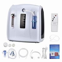 DFGHJ Portable Machine Adjustable Flow Oxgen 1L/min-6L/min Purity 30%-90% Oxgen Home Desktop