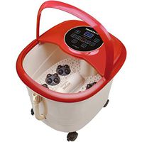 Foot Massager Deluxe Deep Shiatsu Kneading Massage, Heat Rolling, Relaxation Soothing for Stiff Muscles Foot Pain Ideal for Home or Office Use