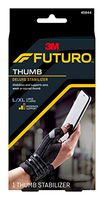 Futuro Deluxe Thumb Stabilizer, Improves Stability, Moderate Stabilizing Support, Large/X-Large, Black