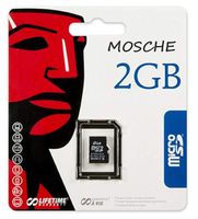 Kingston 2 GB microSD Flash Memory Card SDC/2GBSP (Single Pack)