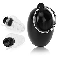 Ear Plugs Noise Reduction, High Fidelity Safe Earplugs Hypoallergenic Soft Silicone Material Hearing Protection for Concerts Musicians Shooting Hunting (Ear Plugs +Box) (Black)