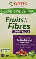 Ortis Intestinal Transit Fruits & Fibres 30 Tablets