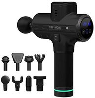 Massage Gun Handheld Deep Tissue Muscle Massager Portable Profession Massager For Muscle Aches Recovery and Fitness Relax With 20 Adjustable Speed and 6 Attachments