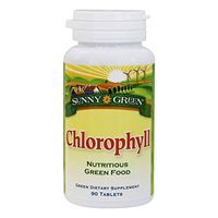 Chlorophyll 100mg Sunny Green 90 Tabs