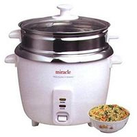 Stainless Steel Rice Cooker Model ME81 (Formerly ME8) - by Miracle Exclusives