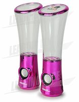 Water Dancing Speaker X3 Chrome Pink
