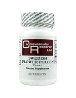 Cardiovascular Research Swedish Flower Pollen Extract, White, 60 Count