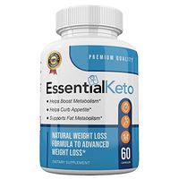 Essential Keto - Premium Quality - Boost Metabolism - Curb Appetite - Advanced Weight Loss Formula - 30 Day Supply - 60 Capsules