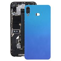 JUNXI Phone case Phone Cover for Galaxy A6s(Black) Battery Back Cover Classic (Color : Blue)