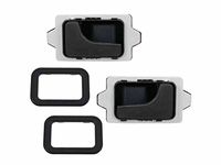 APA Replacement For Front Rear Inner LEFT RIGHT Door Handles with Trim Bezels 82-88 5 Series 84-93 3 Series 4 set