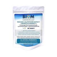 High Potency 500mg Reduced L-Glutathione (Setria Brand) + Probiotic Suppository to Naturally Boost Immunity and Strength Innate Immunity Against Infections (15 Count)