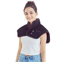 Electric Shoulder Heating Pad Heating Pad-Multi-function USB Rechargeable Battery Dual-use Electric Heating Pad Heated Neck And Shoulder Warming Shawl for Neck Shoulders and Back Pain Relief