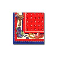Special Occasions Western Theme Luncheon Paper Napkins