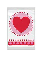 Radiant Hearts Valentine's Day Goodie Bags, 50ct