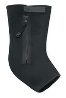 Zipper Compression Ankle Supports, Black, M