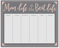 A Weekly Paper Notepad"Mom Life is The Best Life" with 60 Pages-9" x 7.25" x 0.25"