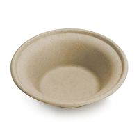 Earth's Natural Alternative Eco-Friendly, Natural Compostable Plant Fiber 11.5 oz. Bowl, White, 125 Count