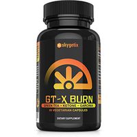 GT-X Burn Thermogenic Fat Burner - Stimulant Weight Loss Diet Pills That Work Fast for Men and Women: Energy Booster, Appetite Suppressant - Premium Green Tea Extract Supplement - 60 Veggie Diet Pills