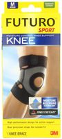 FUTURO Sport Moisture Control Knee Support, Medium