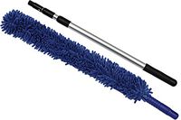 CleanAide® Handheld Microfiber Flex Duster with Adjustable Telescopic Reach Pole