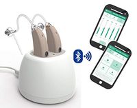 Digital APP Control Rechargeable Hearing Sound Amplifier for Adults and Seniors Behind The Ear to Assist with Sound Amplification (1 Pair)