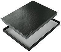 8-1/2 x 10-1/2 x 5/8 Photo Print Boxes (25/pkg) (Black Leather)