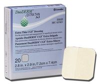 DuoDERM Extra Thin Hydrocolloid Dressing 1-1/2 X 1-3/4 Inch Spot Sterile, 187932 - Pack of 20