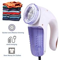 AFYBL Portable Fabric Shaver and Rechargeable Lint Remover Sweater Pill Defuzzer Dual Protection for Your Clothes, Quickly and Effectively Remove Fluff, Lint, and Bobbles