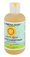 California Baby Swimmer’s Defense Shampoo and Body Wash - Hair, Face, and Body | Gentle, Allergy Tested | Dry, Sensitive Skin, 8.5 oz.