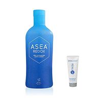 Asea Redox Water - Cell Signaling Supplement - 32 FL OZ per Bottle Plus Sample Gift of 10 ML Renu 28 Redox Gel (1)
