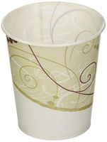 SCCR53J - Jazz Waxed Paper Cold Cups, 5 Oz, Tide Design