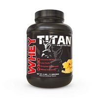 Titan WHEY Premium Whey Protein Powder for Improved Muscle Recovery with 23 Grams of Clean Whey Protein |BCAA and Digestive Enzymes| (5lb, Vanilla Wafer)