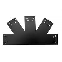 OZCO 56620 13-1/2 in. Galvanized Steel Truss Base Fan Wood Connector Plate (1 per pack)