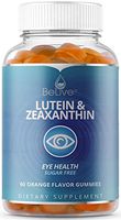 Lutein Gummies with Zeaxanthin Supplements for Adults & Kids - Eyes Vitamins, Vision Support, Sugar-Free Gummy, Vegetarian Friendly, All-Natural, Kosher & Halal Certified 60 Count
