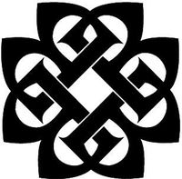 Breaking Benjamin Symbol (version 2) - Vinyl - 4" tall (Color BLACK) decal laptop tablet skateboard car windows stickers