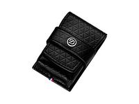 S.T. Dupont Black Fire Head Leather Lighter Case For Ligne 2, 180096
