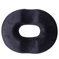 ZHAO YING Donut Tailbone Pillow Hemorrhoid Cushion - Donut Seat Cushion Pain Relief Treatment, Bed Sores (Color : Black)