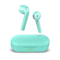 Wireless Earbuds Bluetooth 5.0 TWS L8 in-Ear Earphones with Charging Case and Touch Control Earbuds - Green