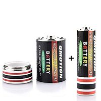 Battery Shaped Safe Secret Stash Diversion Pill Box Case Container | 2 Pack of Different Sizes