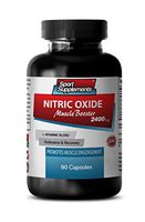 L-arginine Supplement - Nitric Oxide Booster 2400mg - Nitric Oxide Booster (1 Bottle 90 Capsules)