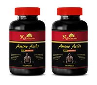 Bodybuilding Supplements for Men - Amino ACIDS 1000MG - TOP Amino ACIDS - l-arginine l-citrulline Amino Acid Complex - 2 Bottles 200 Capsules