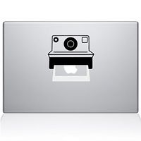 The Decal Guru 2085-MAC-13A-NA Polaroid Camera Decal Vinyl Sticker, 13" MacBook Air,