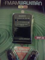 Sony FM/AM Walkman SRF-49 Vintage
