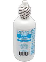 Medi-First Eye Irrigation Solution | 4 Ounce Plastic Bottle