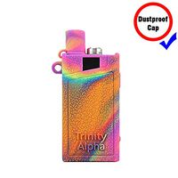 DSC-Mart Texture Case for Smok Trinity Alpha 30W Pod System with Cap, Protective Silicone Sleeve Shield Wrap (Rainbow)